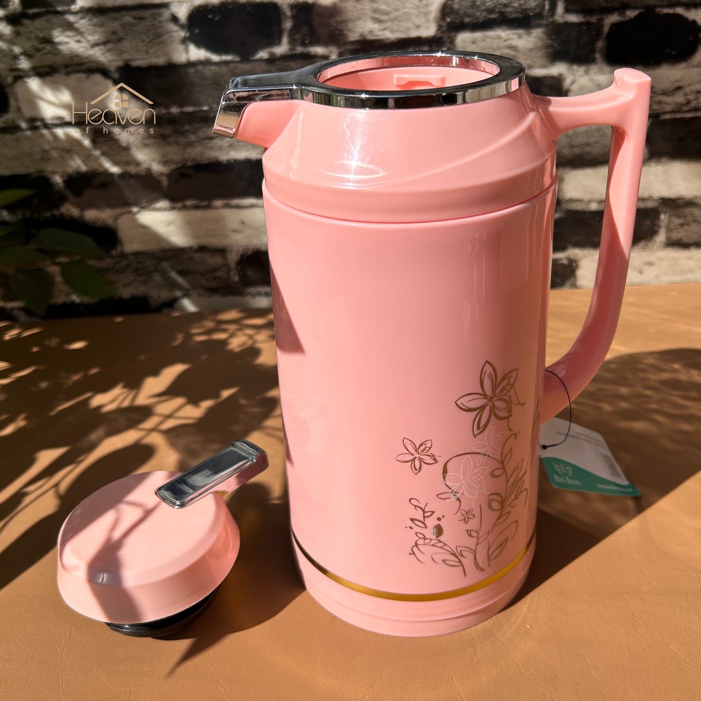 Heaven® Vacuum Insulated Glass Refill Thermos – Keep Drinks Hot or Cold 1 Litre
