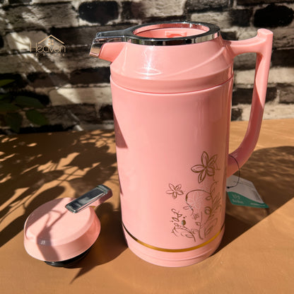 Heaven® Vacuum Insulated Glass Refill Thermos – Keep Drinks Hot or Cold 1 Litre