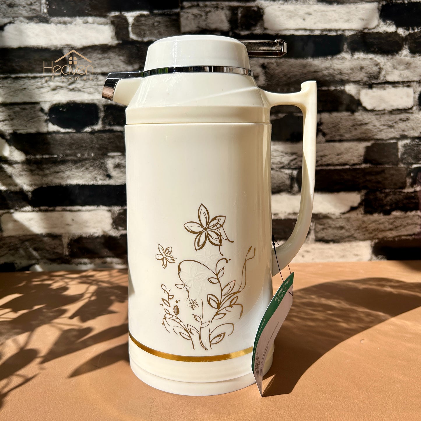 Heaven® Vacuum Insulated Glass Refill Thermos – Keep Drinks Hot or Cold 1 Litre