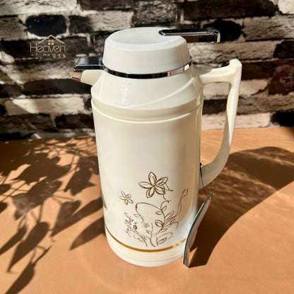 Heaven® Vacuum Insulated Glass Refill Thermos – Keep Drinks Hot or Cold 1 Litre