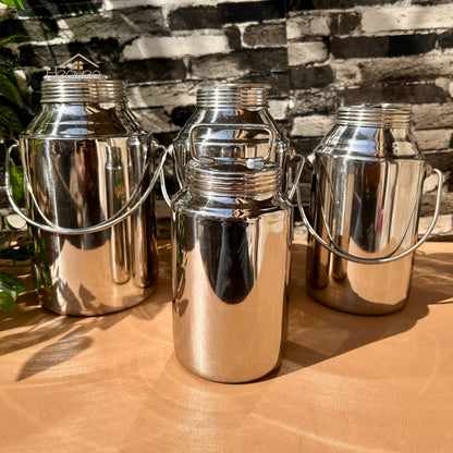 Heaven® Stainless Steel Barni – Multi-Purpose Milk & Oil Storage Container