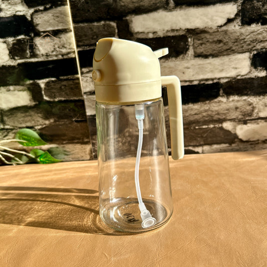 Heaven® Oil Bottle Spray Jug 2-in-1 (Pouring and Spray)– Multipurpose Cooking & Dressing Dispenser