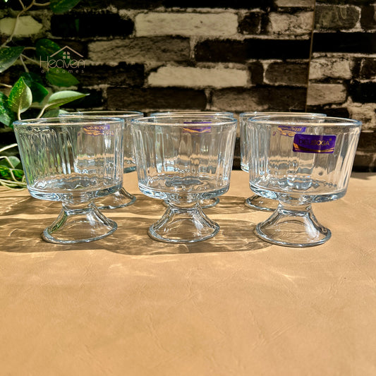 Delisoga® Set of 6 Ice Cream Bowls – Premium Dessert Bowls BQL038D