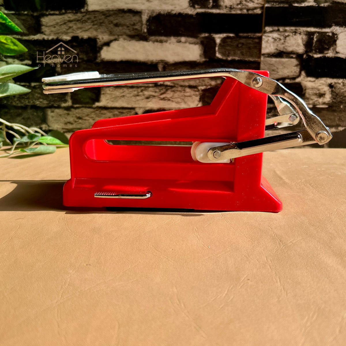 Kimee® Heavy Duty Potato Chipper & Cutter French Fries Cutter Potato Chipper 2 Sizes Interchangeable Blades Potato Slicer