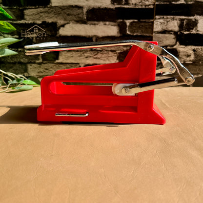 Kimee® Heavy Duty Potato Chipper & Cutter French Fries Cutter Potato Chipper 2 Sizes Interchangeable Blades Potato Slicer