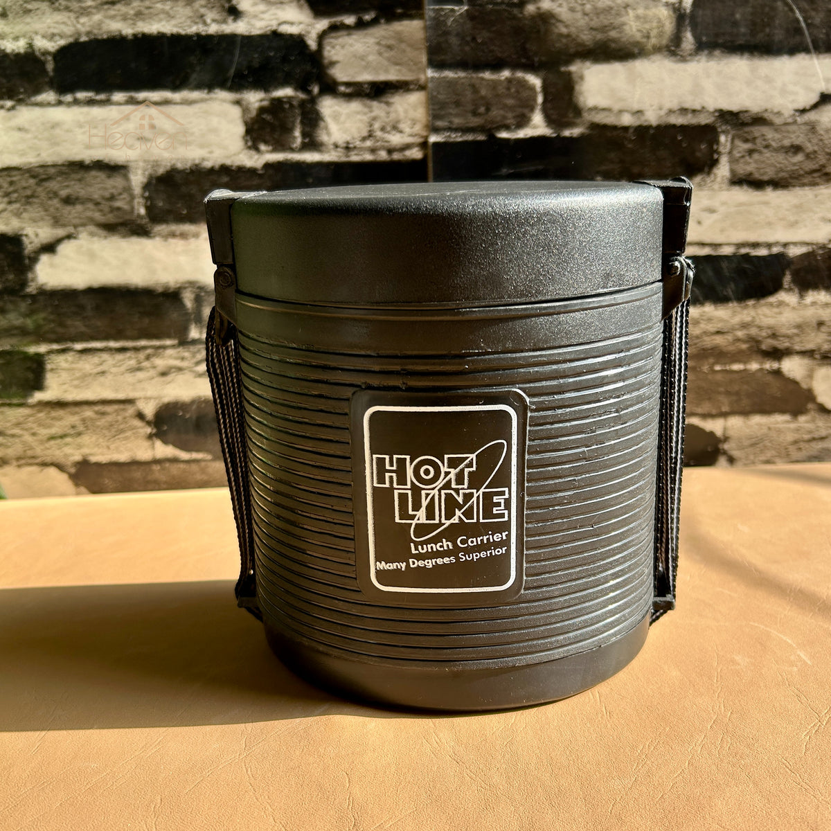 Hot Line 2 Compartment Lunch Carrier Tiffin Stainless Steel Box With Insulated Cover Easy to Use for office and work