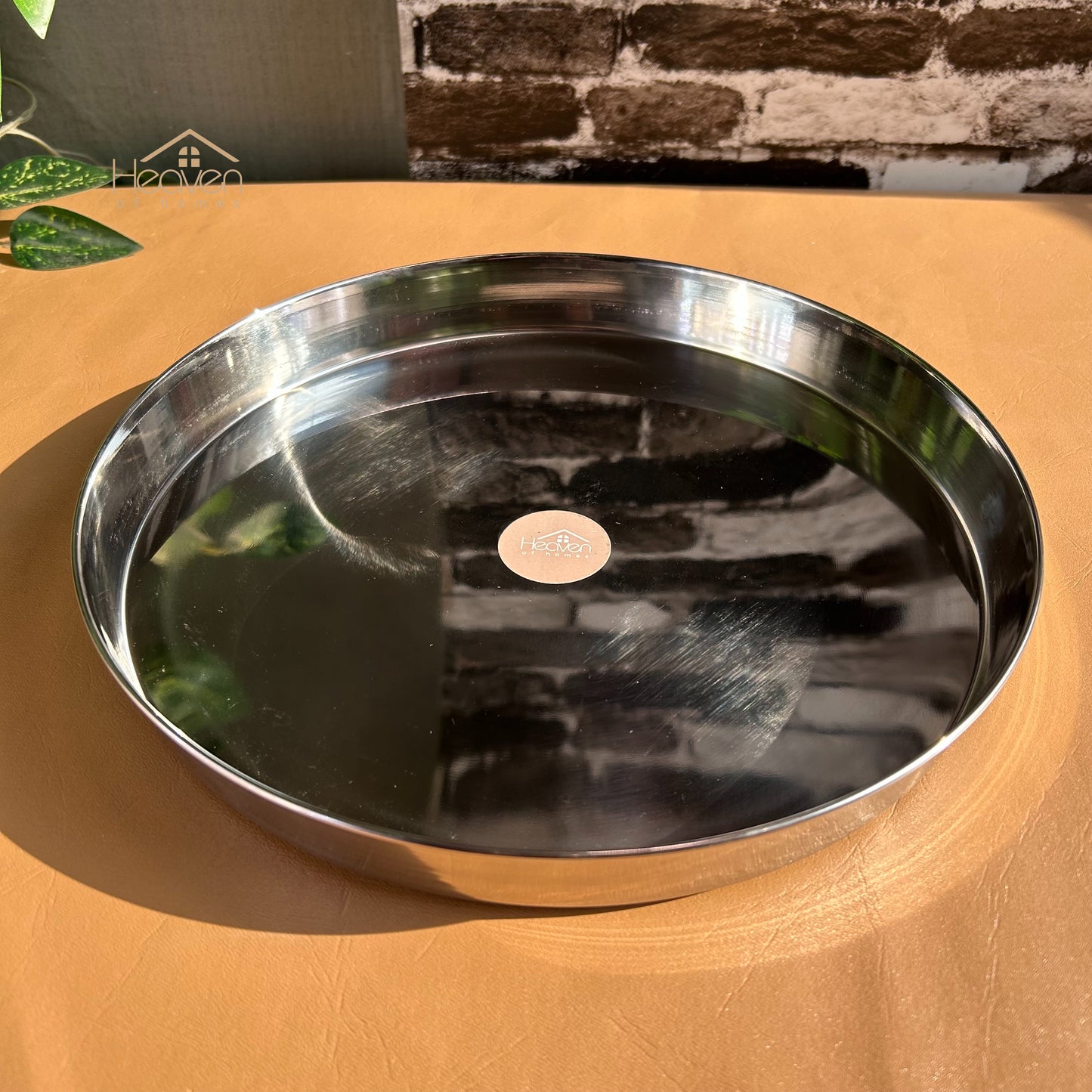 Indian Style Thaali | Pure Stainless Steel Dinnerware