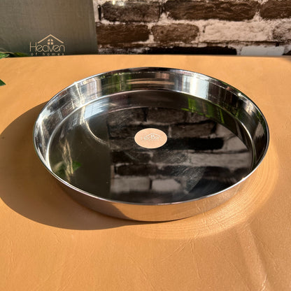 Indian Style Thaali | Pure Stainless Steel Dinnerware