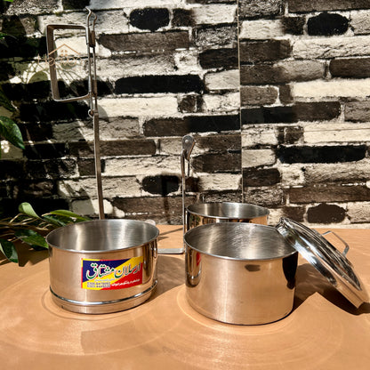 Heaven®  Stainless Steel Lunch Tiffin Box – Durable & Food-Safe