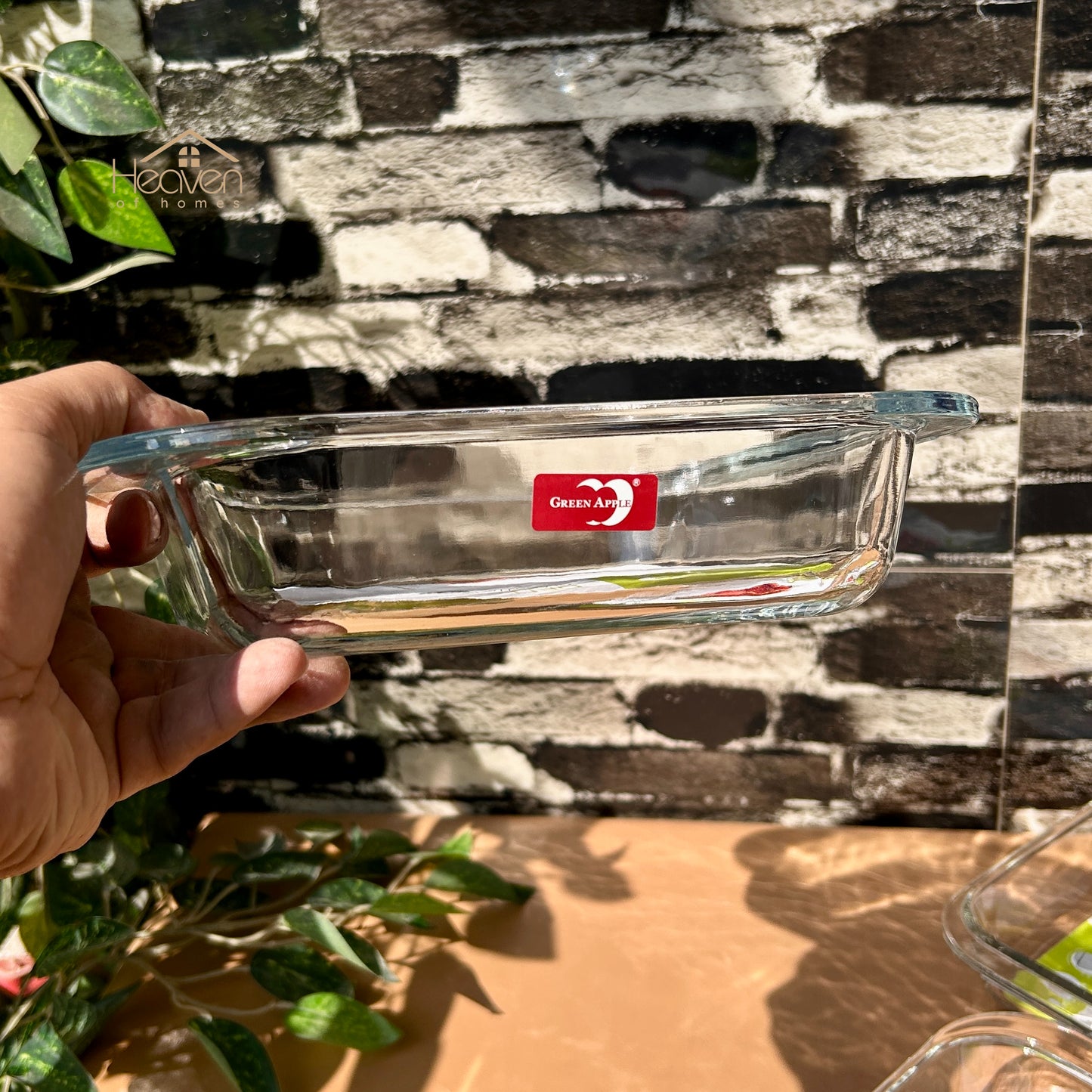 Deli® Set of 3 Square Serving Dishes – Modern Tableware for Serving - 910ml/1.31L/1.5L