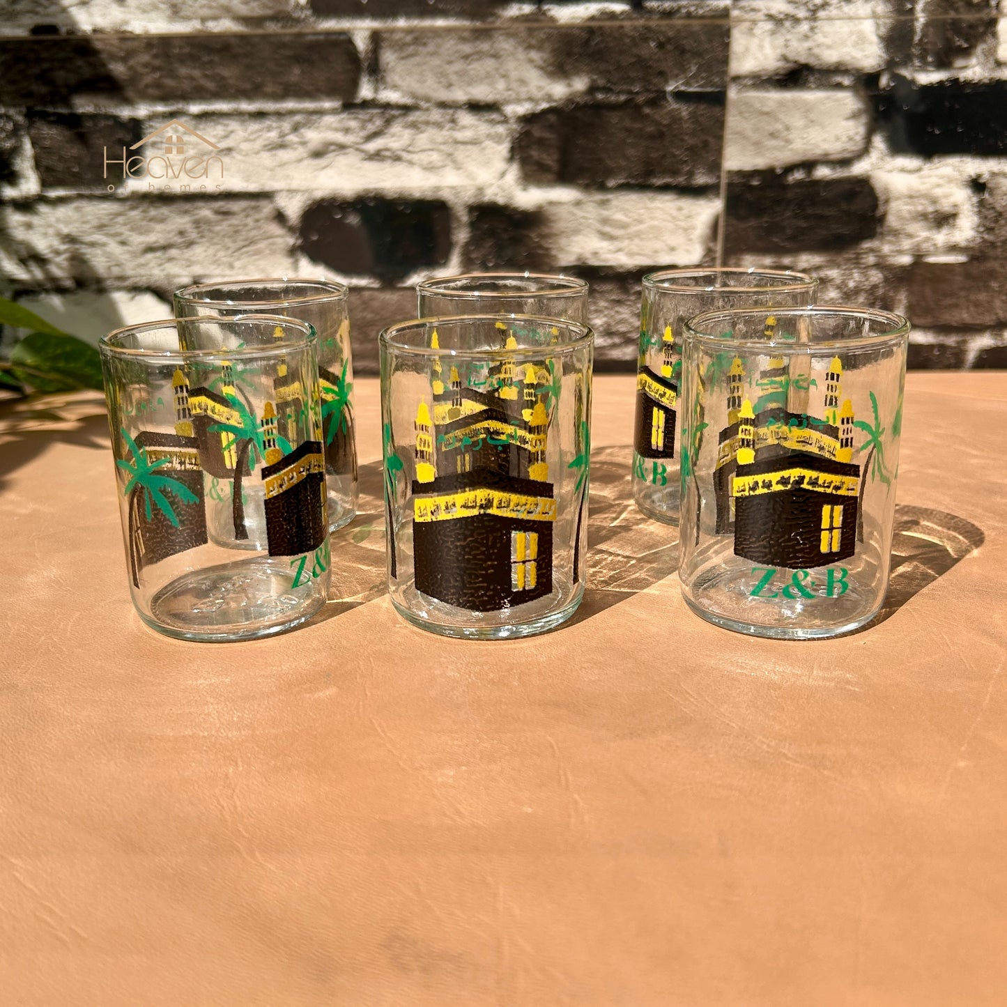 Heaven® 6-Piece Zam Zam Mini Glasses