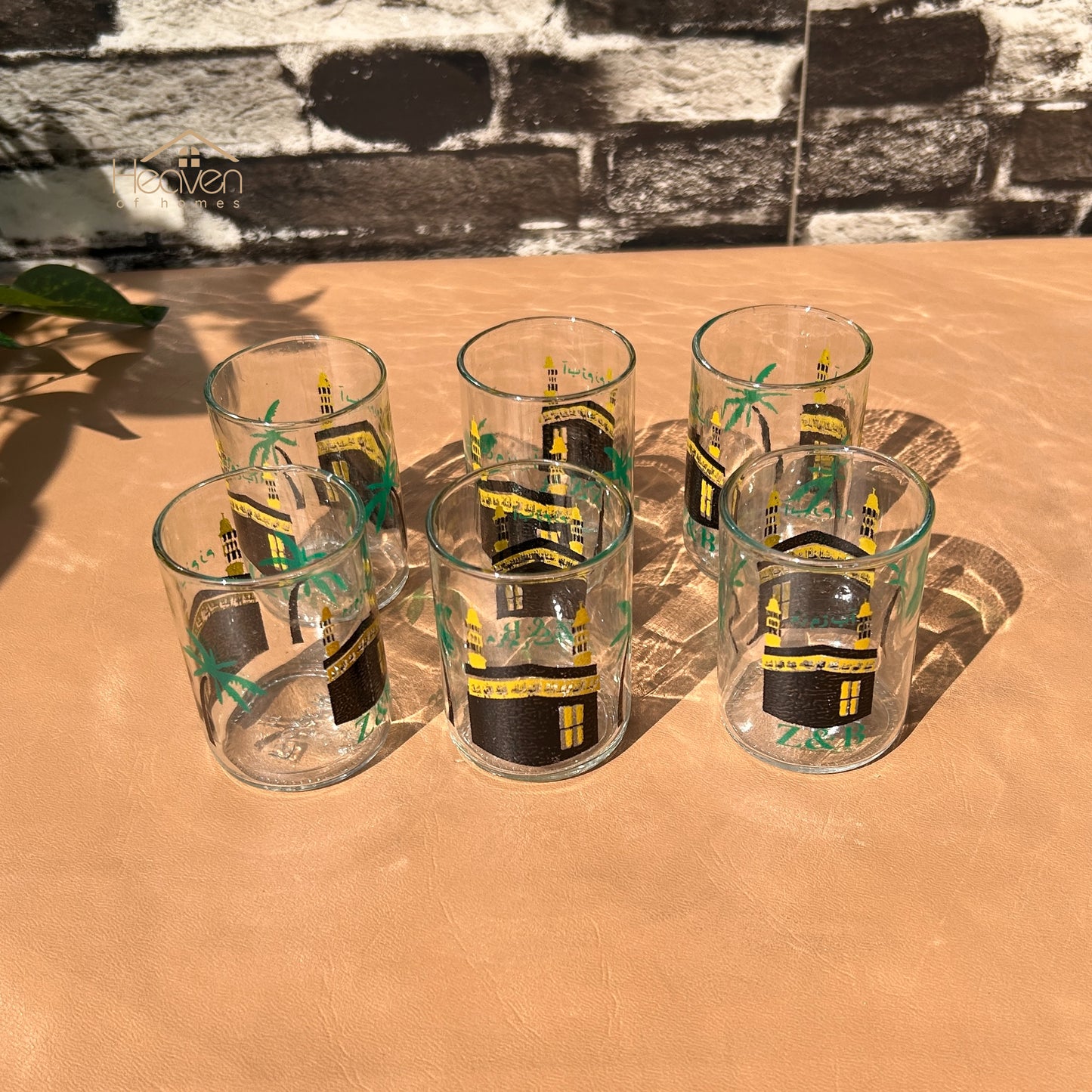 Heaven® 6-Piece Zam Zam Mini Glasses