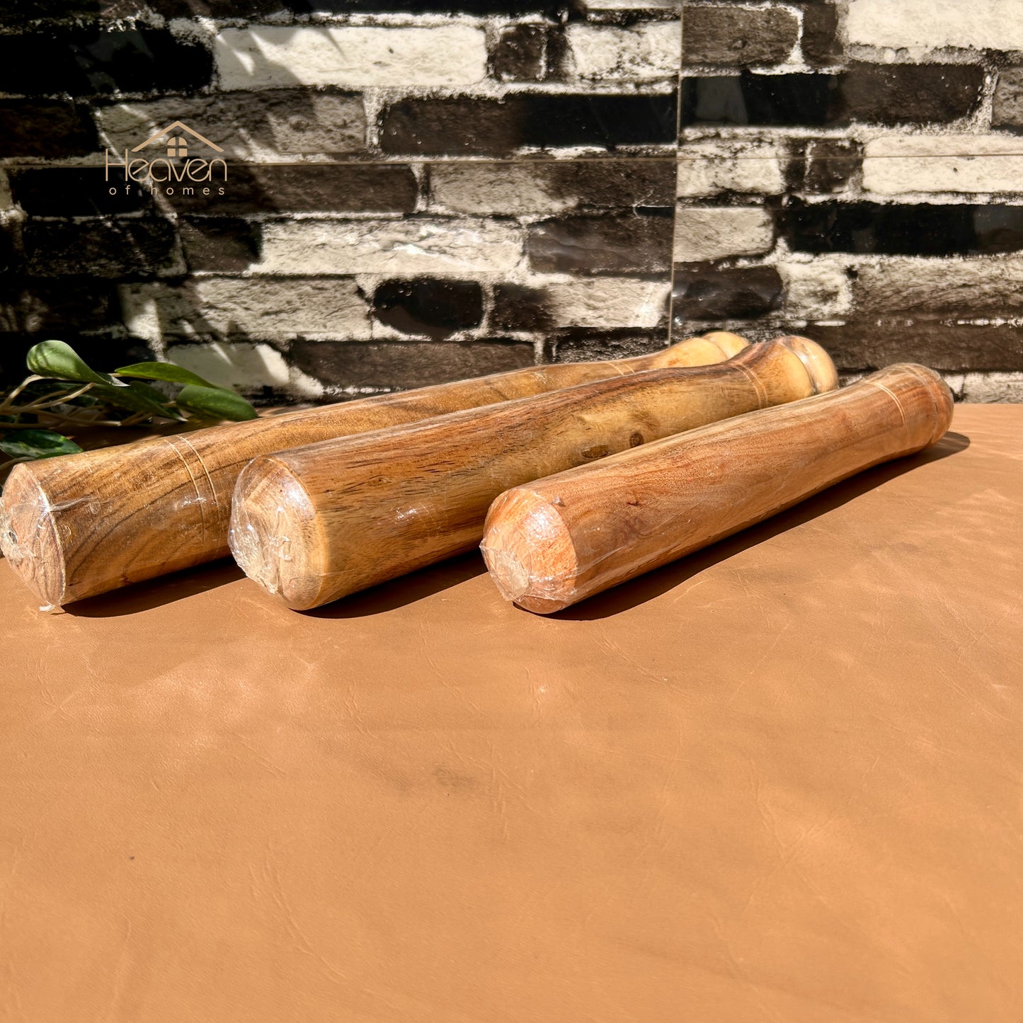 Heaven® Wooden Dasta for Grinding Spices – Strong, Durable & Traditional