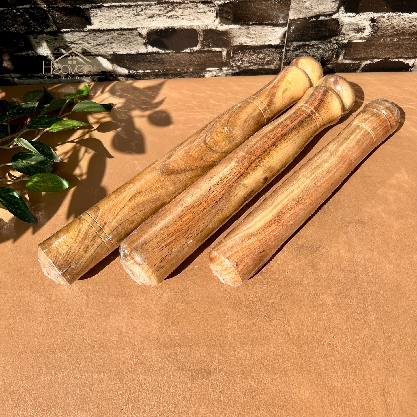 Heaven® Wooden Dasta for Grinding Spices – Strong, Durable & Traditional