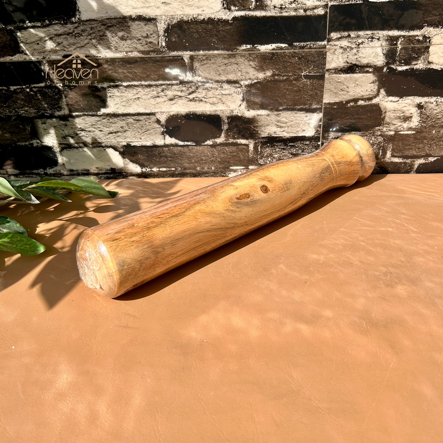 Heaven® Wooden Dasta for Grinding Spices – Strong, Durable & Traditional