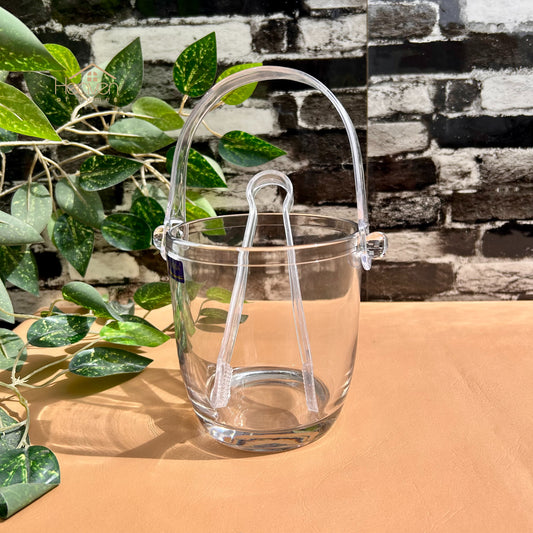 Delisoga® Clear Glass 620ml Transparent Bucket-Style Glassware (1 Piece)