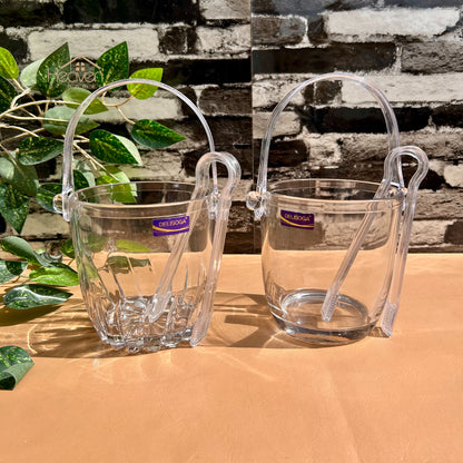 Delisoga® Clear Glass 620ml Transparent Bucket-Style Glassware (1 Piece)