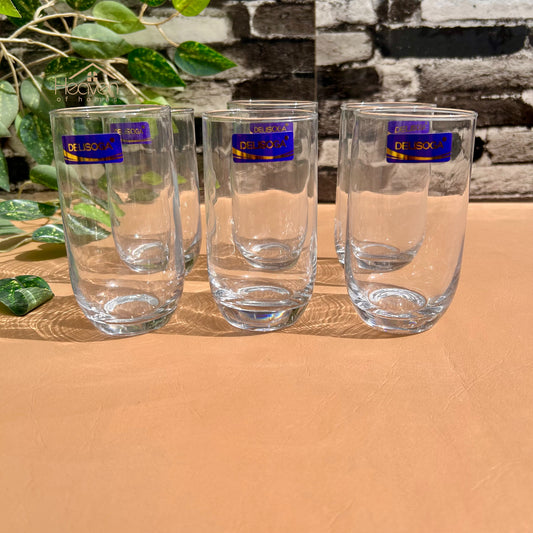 Delisoga® Drinking Glasses – Elegant and Stylish Glassware 300 ML J101