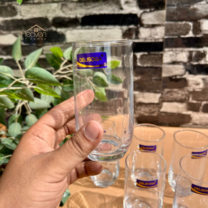Delisoga® Drinking Glasses – Elegant and Stylish Glassware 300 ML J1010