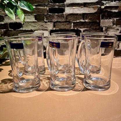 Delisoga® Juice Mugs 400 ML Each Fine Glass Material Milk Shake Mug - Heaven of homes - Sale Pakistan