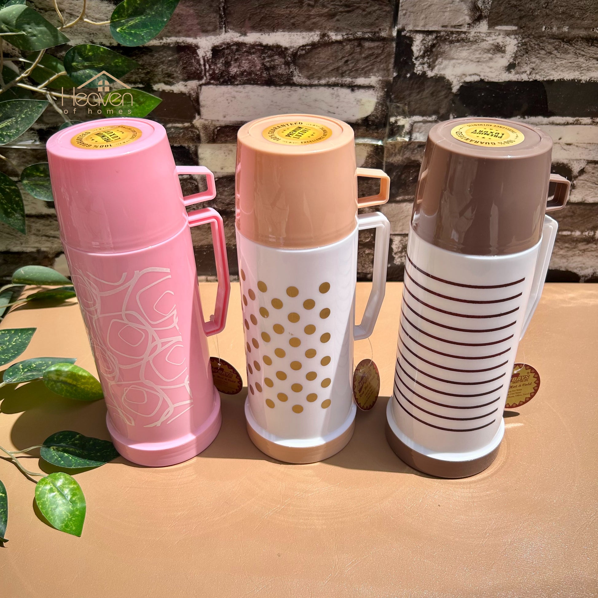 Heaven® 500 ML Thermos Bottle – Hot & Cold Insulated Flask, 12-Hour Temperature Retention, Leakproof & Easy to Carry in Purse - Heaven of homes - Sale Pakistan