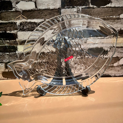 Heaven® Beautiful Fish Tray Set of 3-Transparent Glass - Heaven of homes - Sale Pakistan