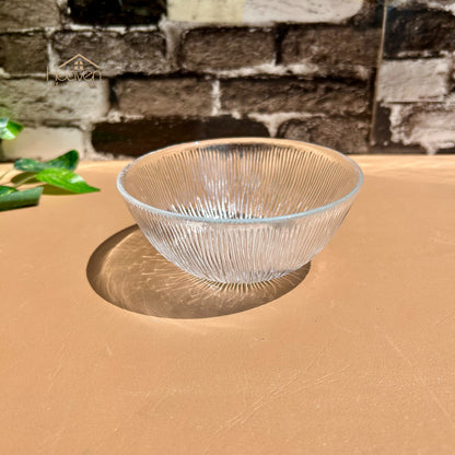 Heaven® Set of 6 Solo Fruit Bowls Clear Glass Custard Bowl 4.5 Inches - Heaven of homes - Sale Pakistan
