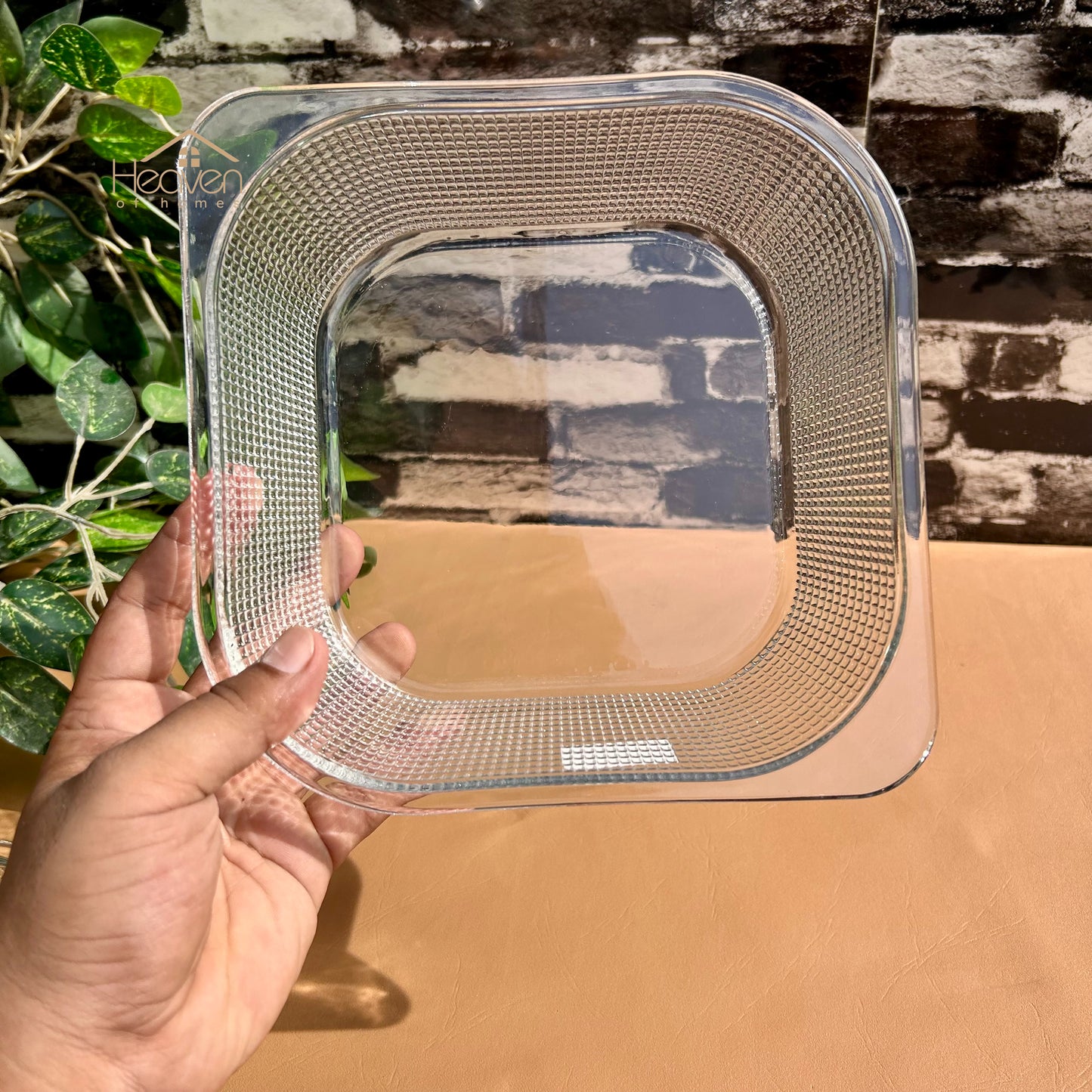 Deli Set of 2 Glass Dishes – 1.32L Each | Durable Microwave-Safe Bakeware P131-8