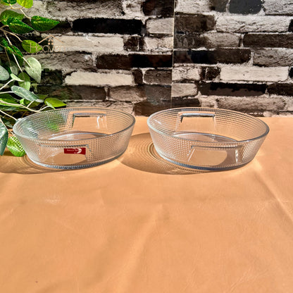 Deli Set of 2 Glass Dishes – 212mm | Premium Oven-Safe Bakeware - P130-8.5