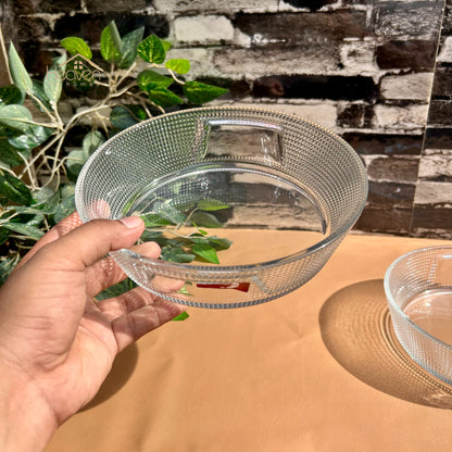 Deli Set of 2 Glass Dishes – 212mm | Premium Oven-Safe Bakeware - P130-8.5