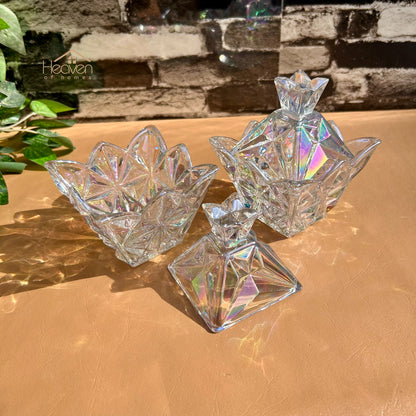 Delisoga® Single Glass Candy Jar – Chic and Elegant Storage for Sweets & Snacks