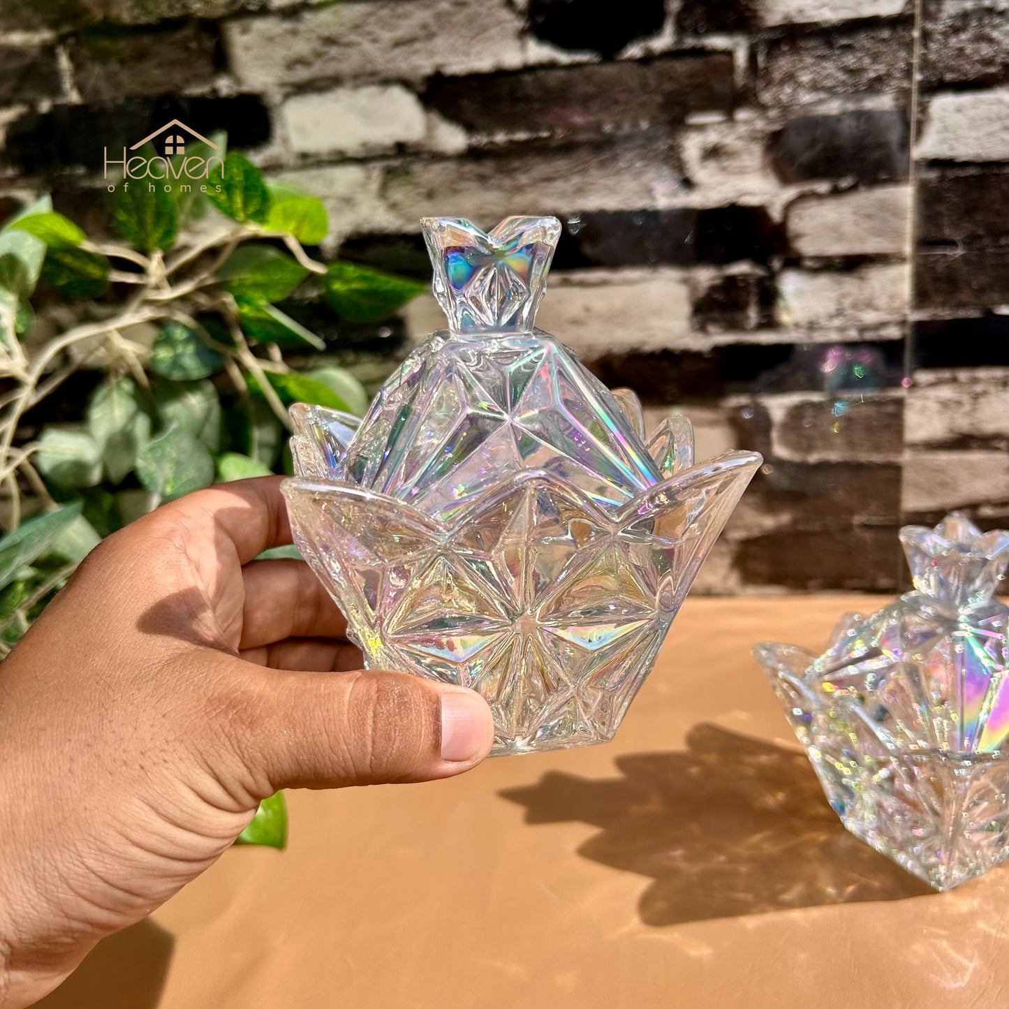 Delisoga® Single Glass Candy Jar – Chic and Elegant Storage for Sweets & Snacks