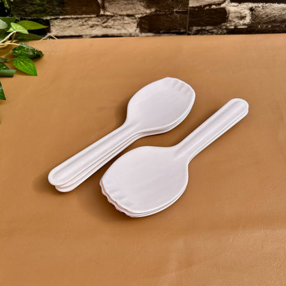 Heaven® Set of 6 Melamine Rice Serving Spoons – Durable & Lightweight Kitchen Utensils