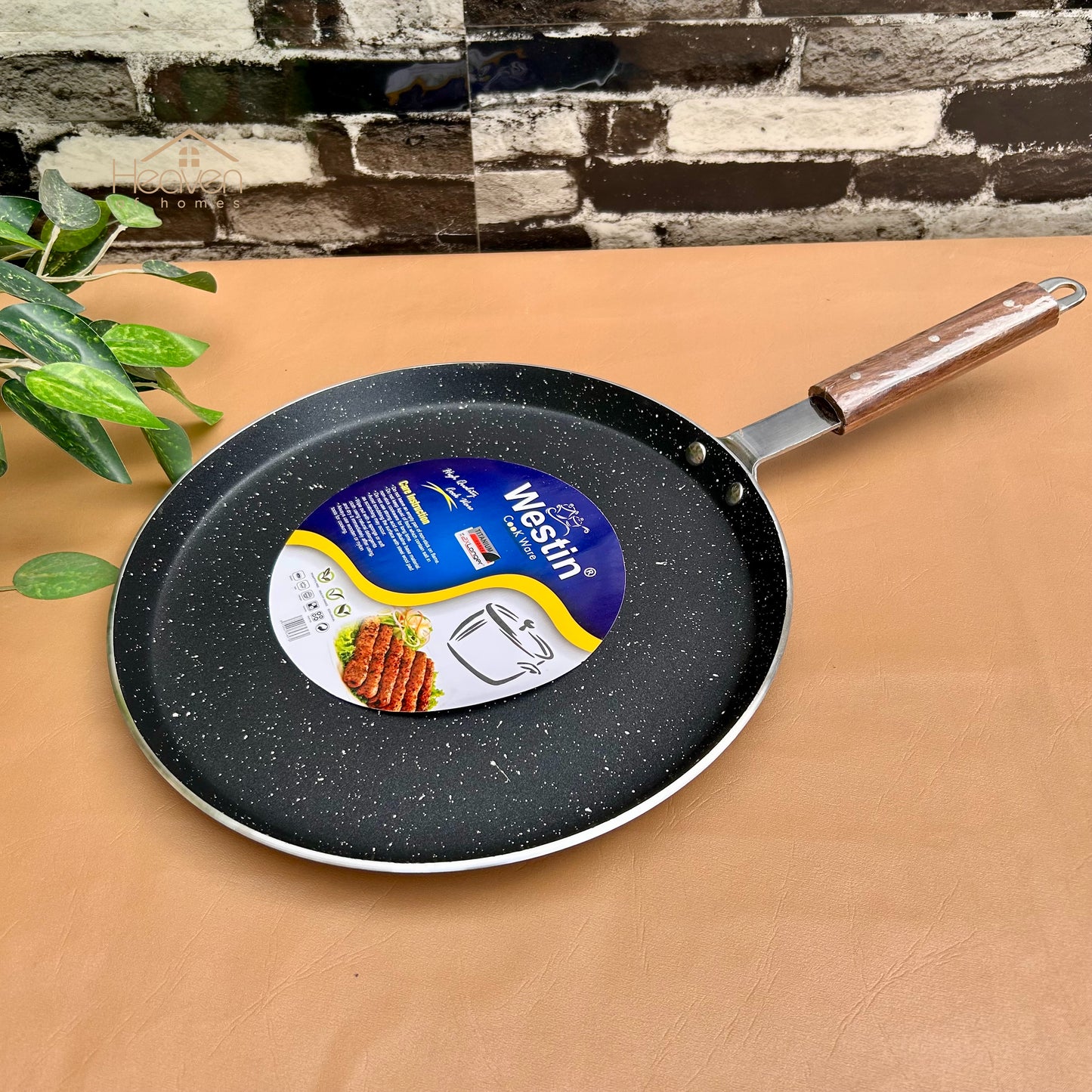 Westin AR Premium Non-Stick Hot Plate 12" / 30.5 cm | Flat Griddle for Even Heating