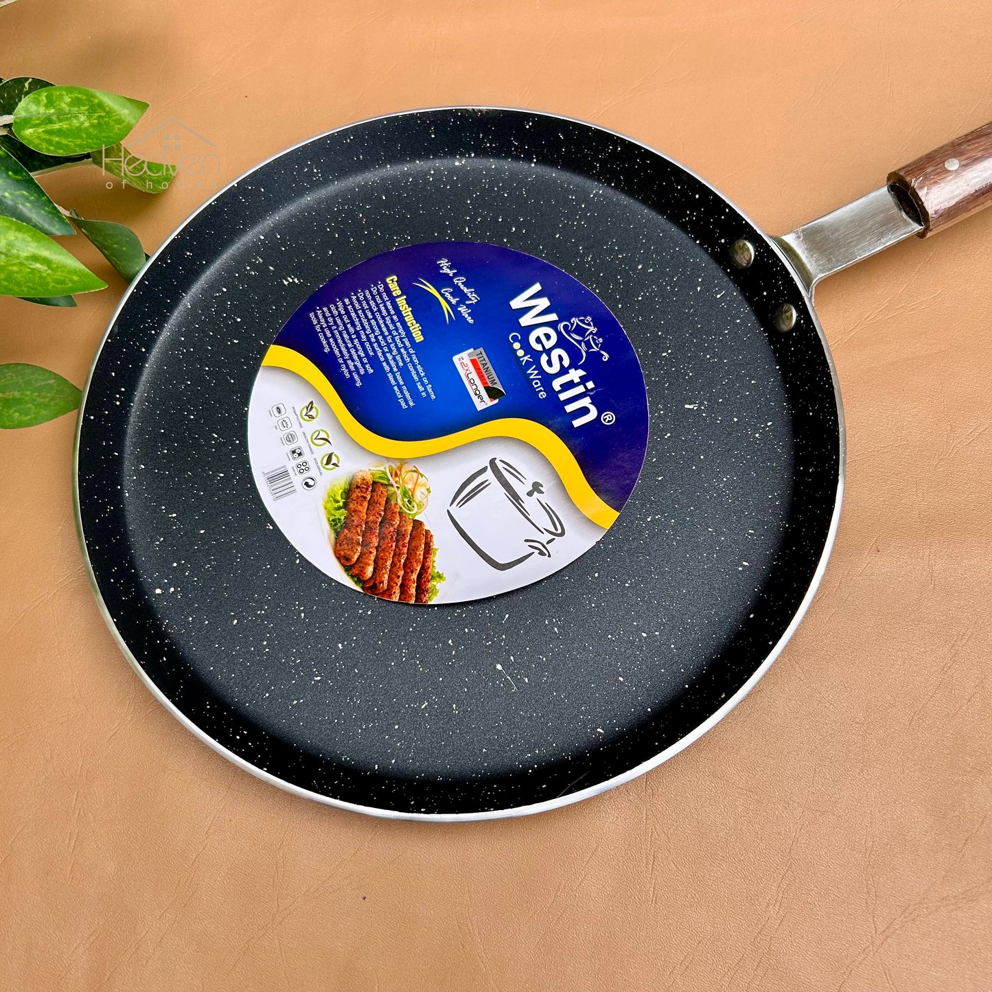 Westin AR Premium Non-Stick Hot Plate 12" / 30.5 cm | Flat Griddle for Even Heating