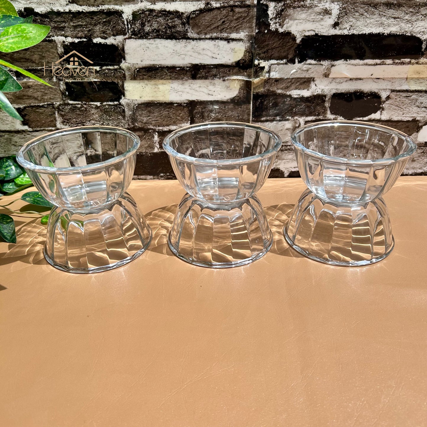 Royal Set of 6 Beautiful Soup Bowls 5 Inches Microwave Bowls Lining - Heaven of homes - Sale Pakistan