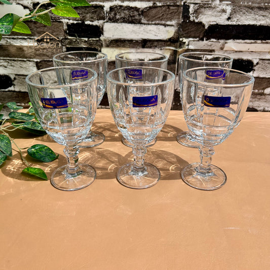 Delisoga® Classic Glasses Set - 6-Pieces Vine Glass | Elegant Collection 340ml - Heaven of homes - Sale Pakistan