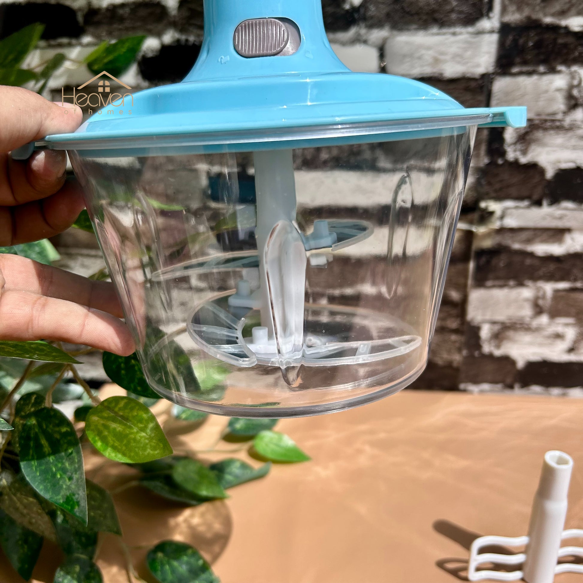 Manual Food Chopper – 2L & 1.5L Cutter with Hand Pull Cord - Heaven of homes - Sale Pakistan