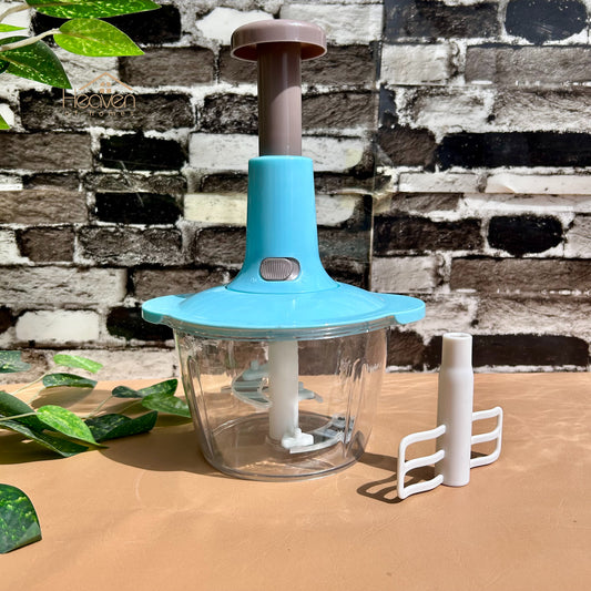 Manual Food Chopper – 2L & 1.5L Cutter with Hand Pull Cord - Heaven of homes - Sale Pakistan