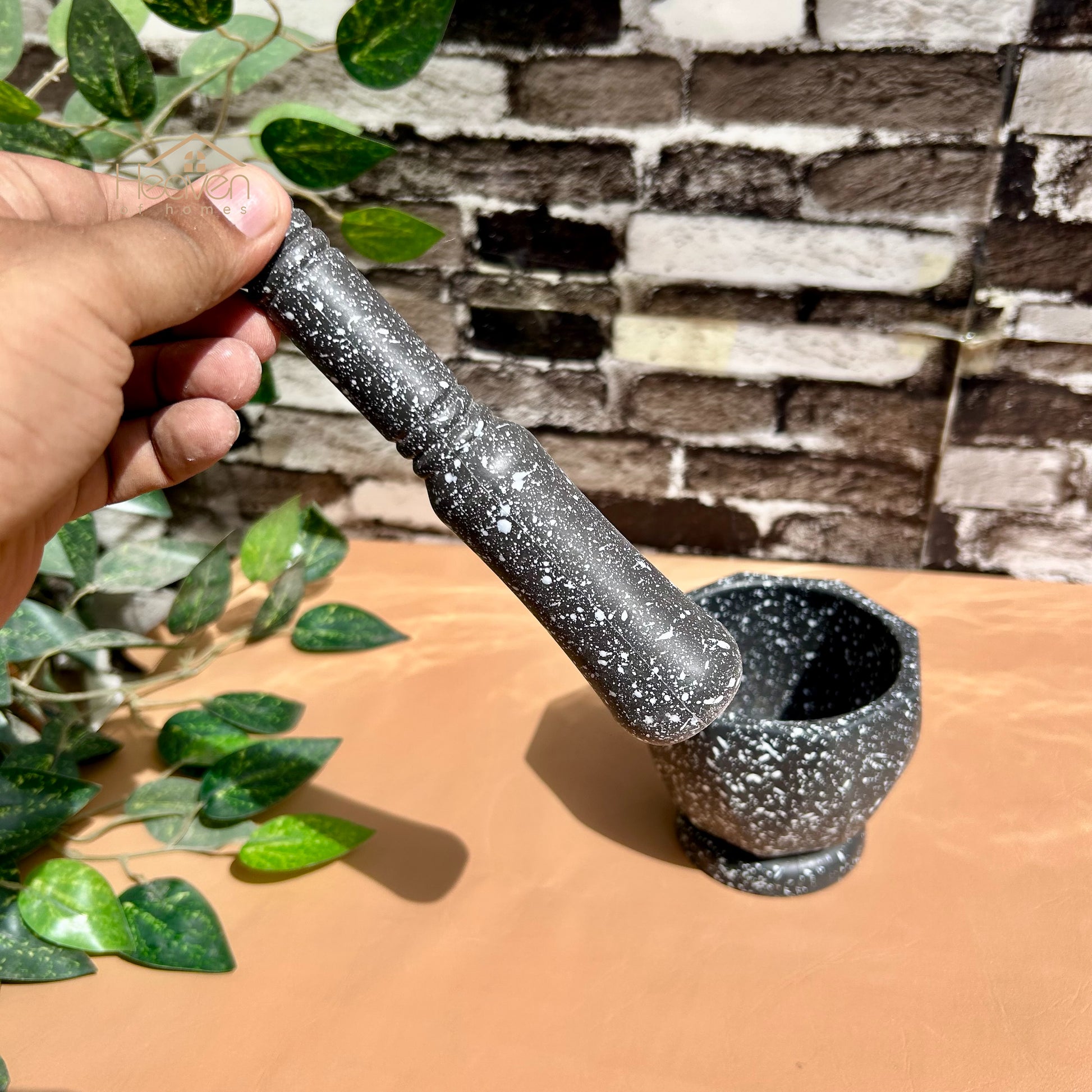 Heaven Unbreakable Fibre Imam Dasta – Light weight Mortar and Pestle for Grinding & Mixing - Heaven of homes - Sale Pakistan