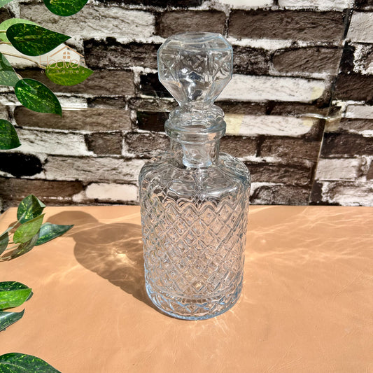 Heaven® Pitcher Bottle Beautiful Glass Bottle Descender Bottle 1200 ML - Heaven of homes - Sale Pakistan