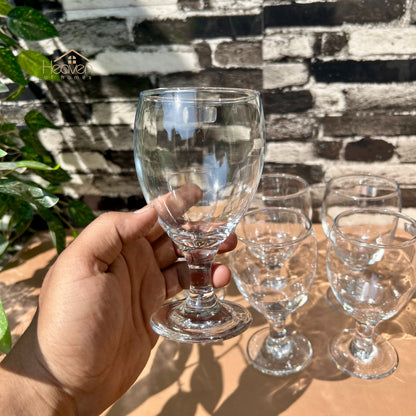 Nova® 6-Piece 325 ml Clear Vine Glassware Set – Premium Tumblers for Water, Juice & Soft Drinks Party