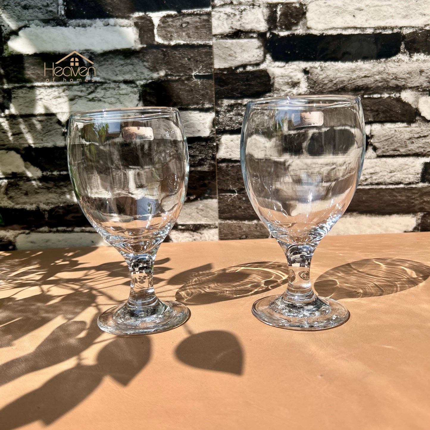Nova® 6-Piece 325 ml Clear Vine Glassware Set – Premium Tumblers for Water, Juice & Soft Drinks Party