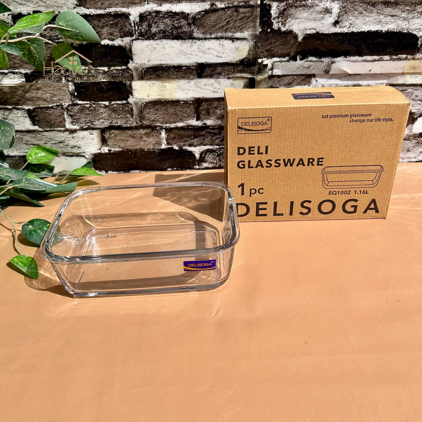 Delisoga®Clear Glass Microwave Safe Dishes - Heaven of homes - Sale Pakistan
