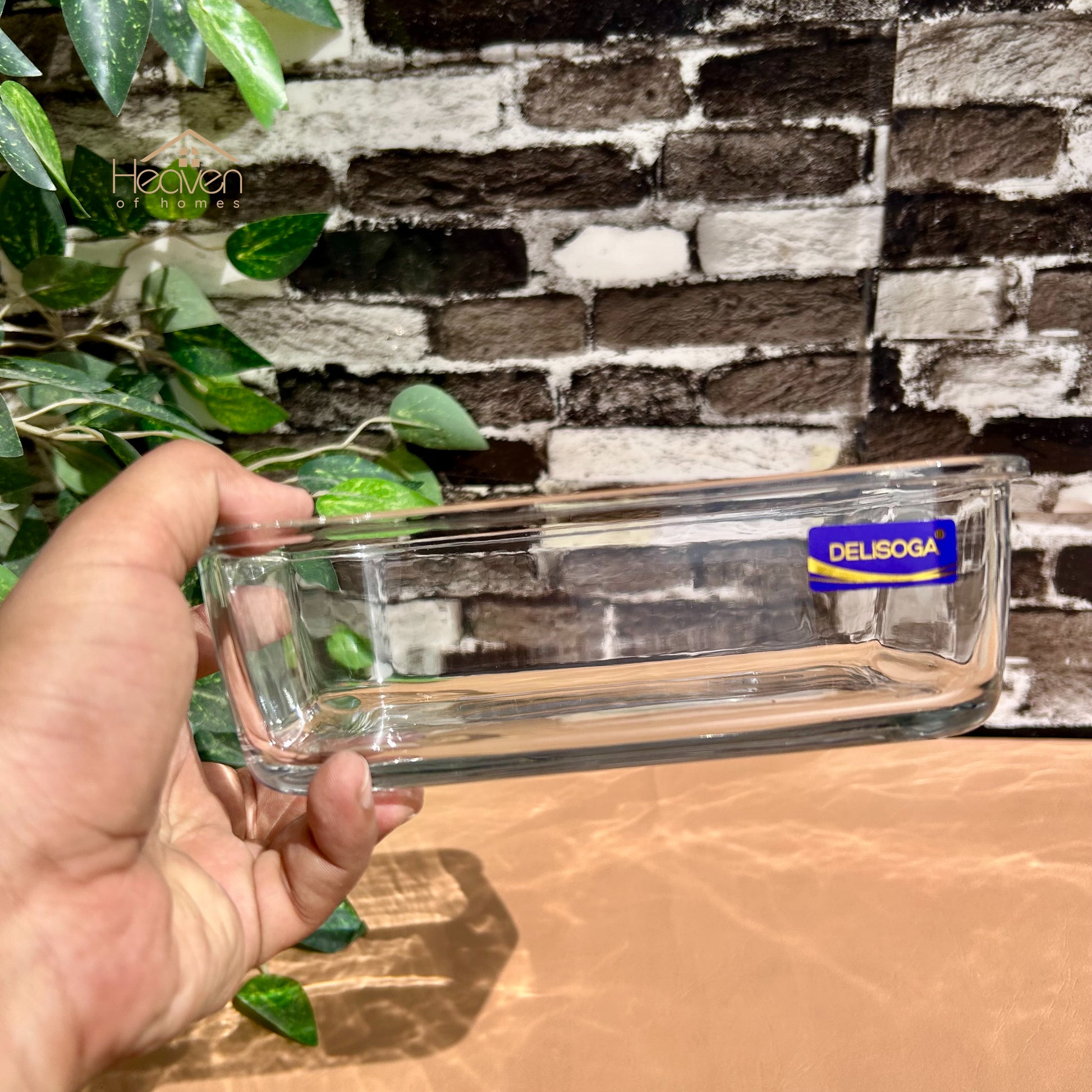 Delisoga®Clear Glass Microwave Safe Dishes - Heaven of homes - Sale Pakistan
