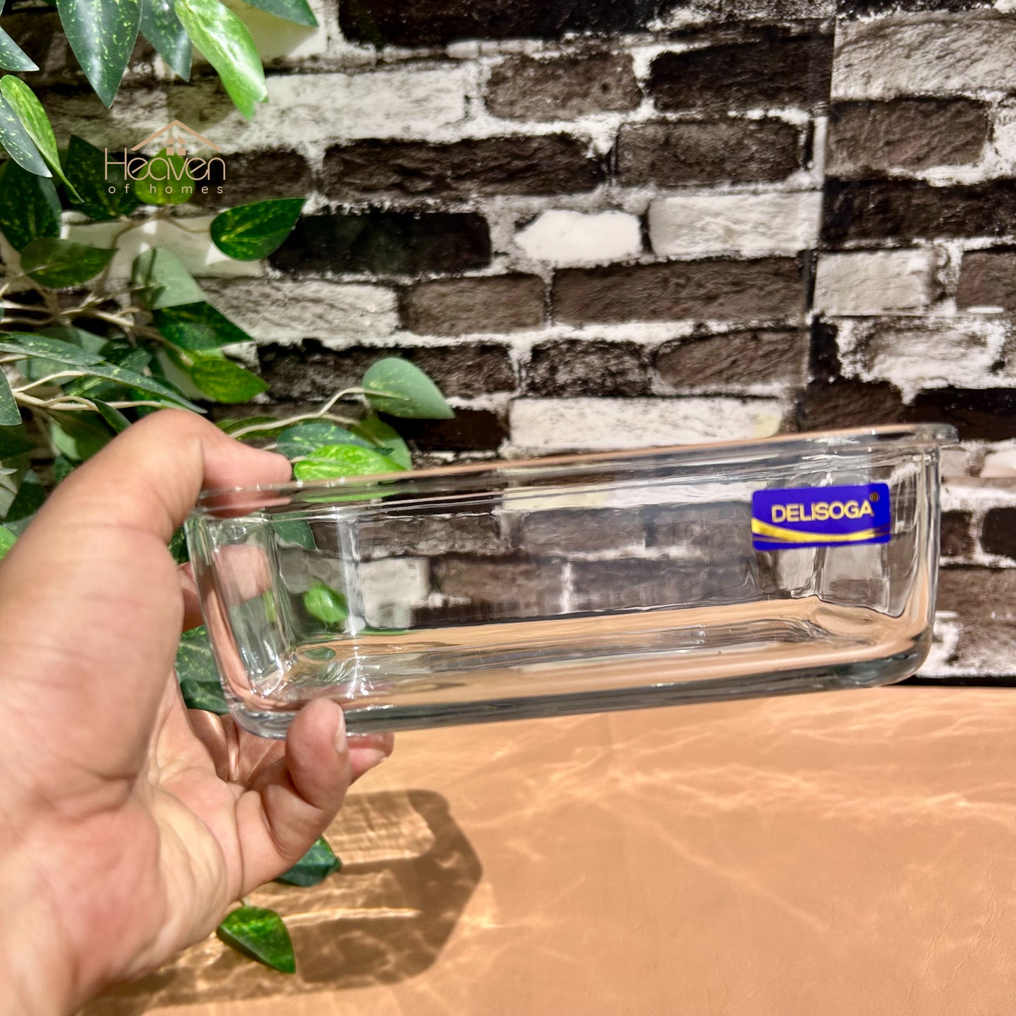 Delisoga®Clear Glass Microwave Safe Dishes - Heaven of homes - Sale Pakistan