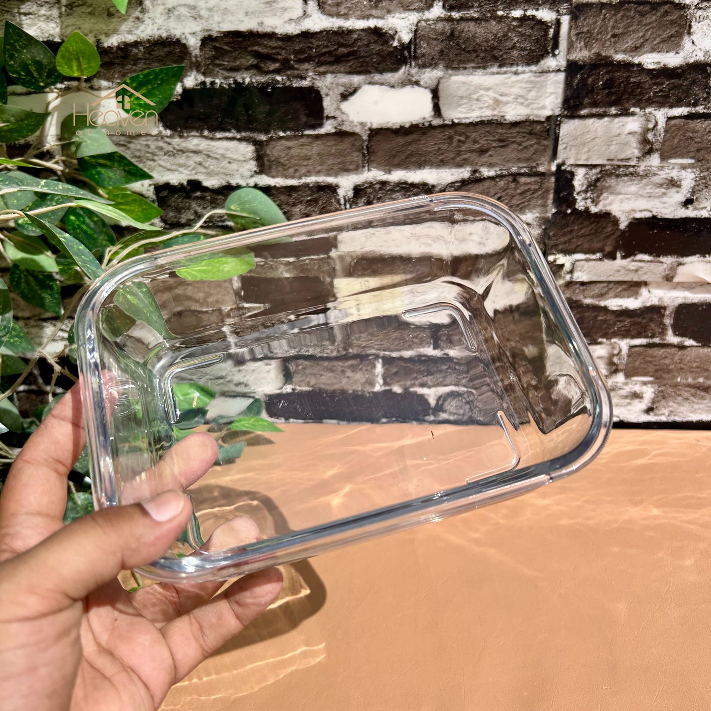 Delisoga®Clear Glass Microwave Safe Dishes - Heaven of homes - Sale Pakistan