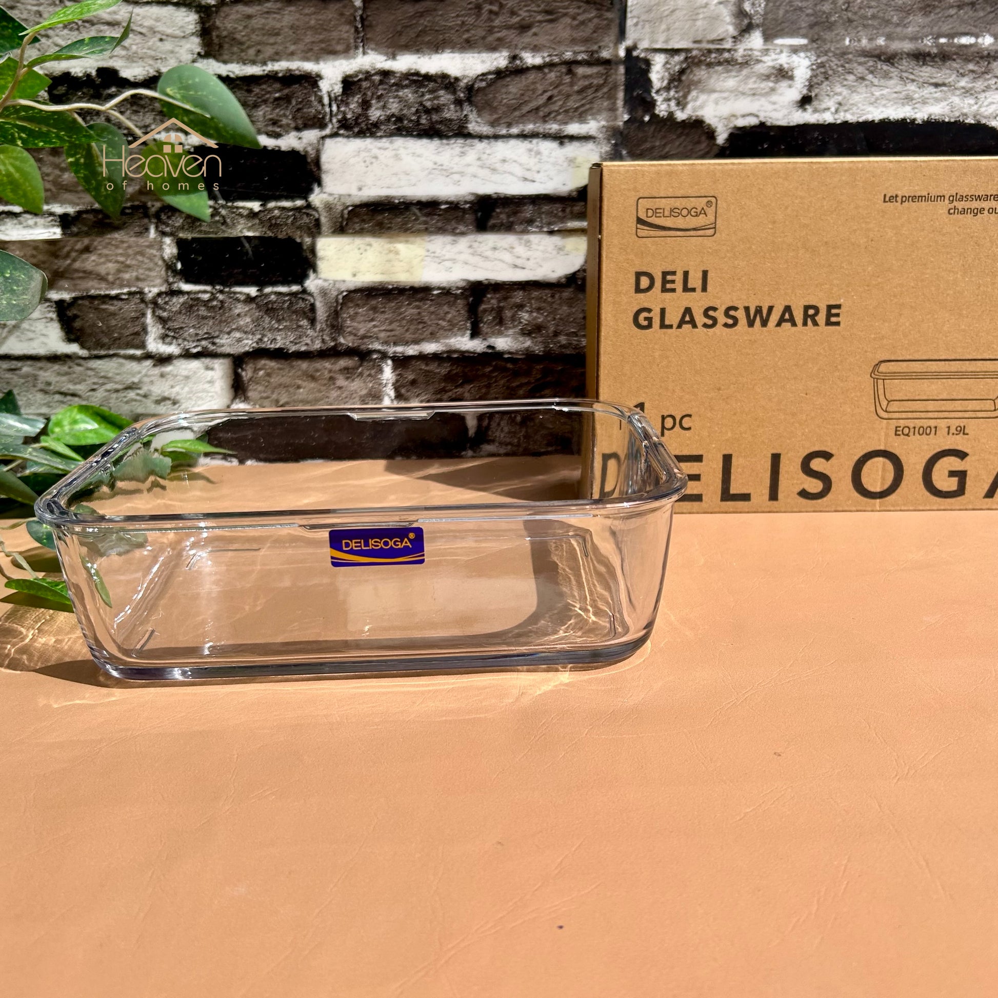 Delisoga®Clear Glass Microwave Safe Dishes - Heaven of homes - Sale Pakistan