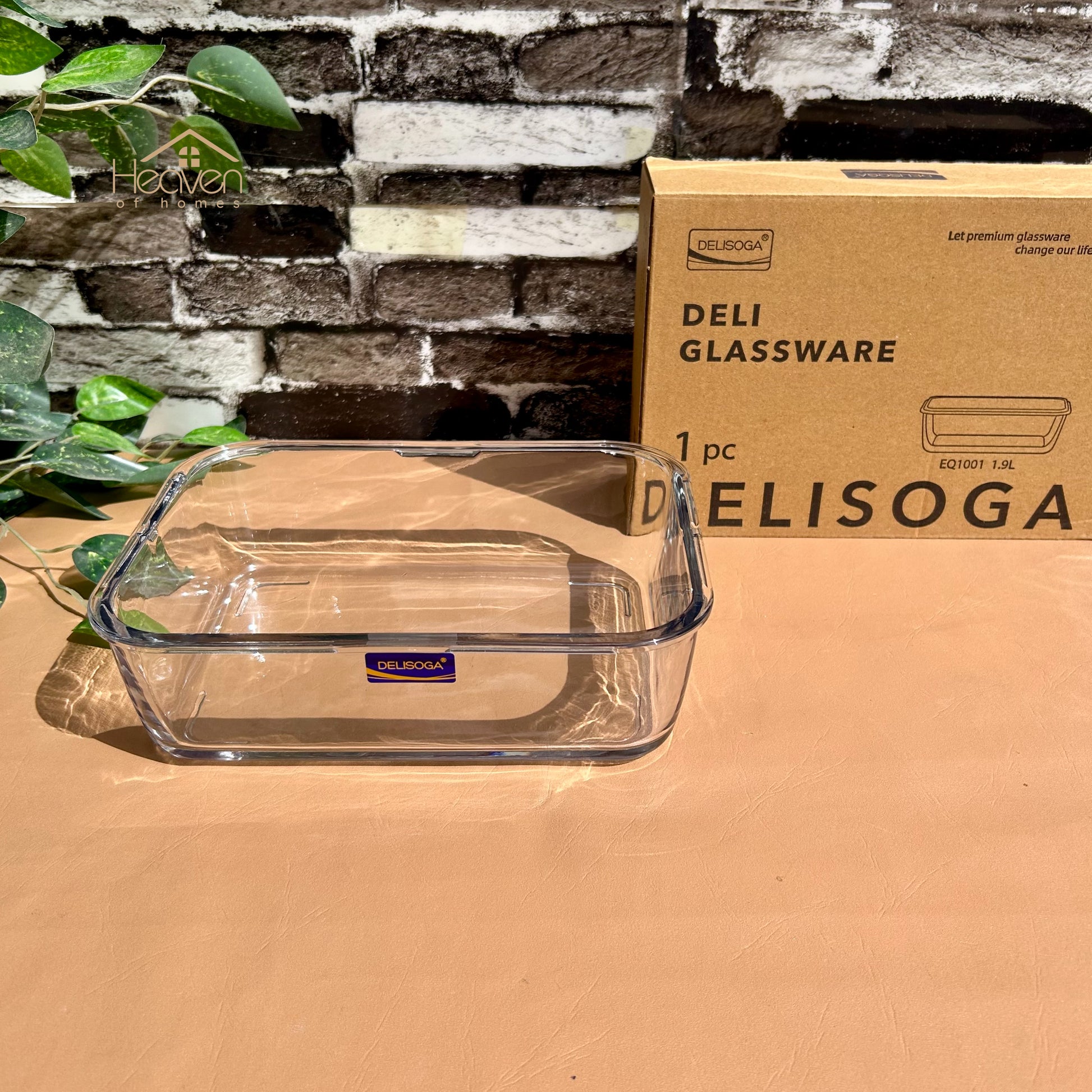 Delisoga®Clear Glass Microwave Safe Dishes - Heaven of homes - Sale Pakistan