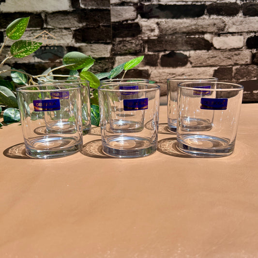 Delisoga® 6-piece Transparent Drinking Glasses – For Home & Dining 340 ml - 82089